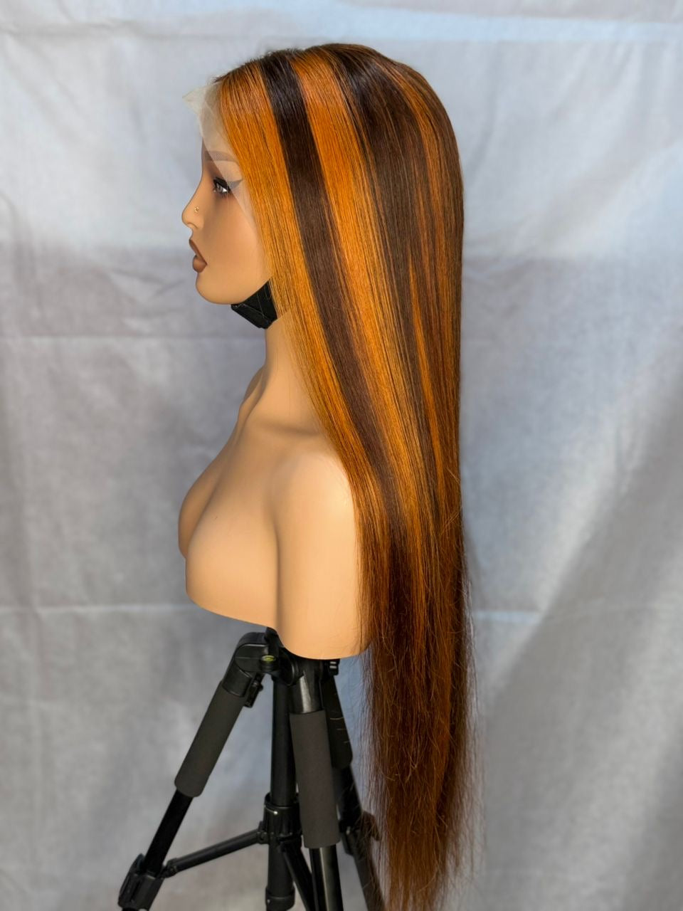 P4/350, Pure Virgin Human Hair, 30" 13 x 6 Frontal Lace Wig