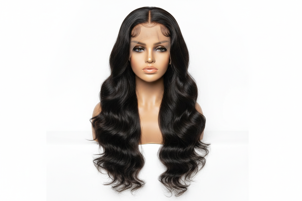 Body Wave, Pure Virgin Human Hair, 20"13 x 6 Frontal Lace Wig
